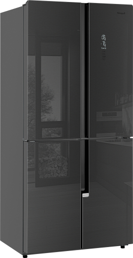 ��������������� ����������� � ���������� Weissgauff WCD 450 Inox Glass NoFrost Inverter 
