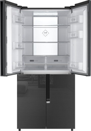 ��������������� ����������� � ���������� Weissgauff WCD 450 Inox Glass NoFrost Inverter 