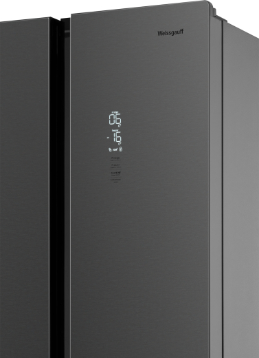 ��������������� ����������� � ���������� Weissgauff WCD 450 Inox Glass NoFrost Inverter 