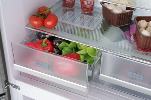 ��������������� ����������� � ���������� Weissgauff WCD 450 Inox Glass NoFrost Inverter 