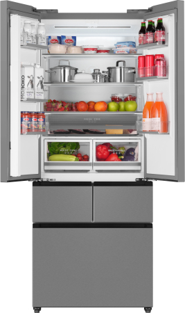   Weissgauff WFD 450 Built-in Inverter NoFrost Inox