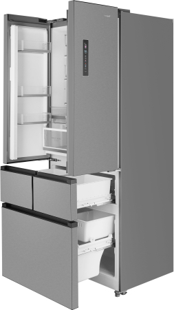   Weissgauff WFD 450 Built-in Inverter NoFrost Inox