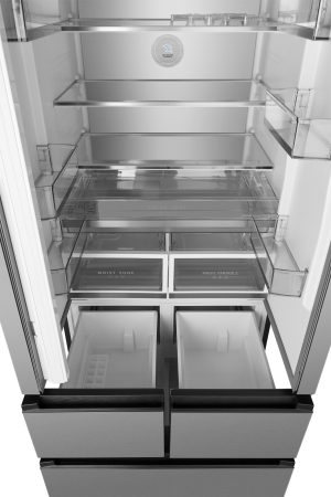   Weissgauff WFD 450 Built-in Inverter NoFrost Inox