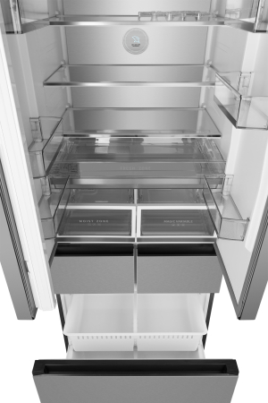   Weissgauff WFD 450 Built-in Inverter NoFrost Inox