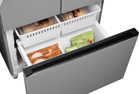   Weissgauff WFD 450 Built-in Inverter NoFrost Inox