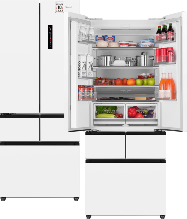   Weissgauff WFD 450 Built-in Inverter NoFrost White