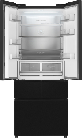   Weissgauff WFD 450 Built-in Inverter NoFrost Dark Inox