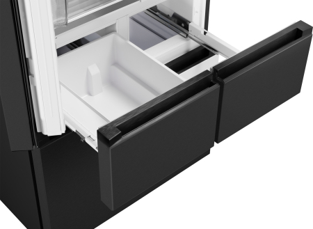   Weissgauff WFD 450 Built-in Inverter NoFrost Dark Inox