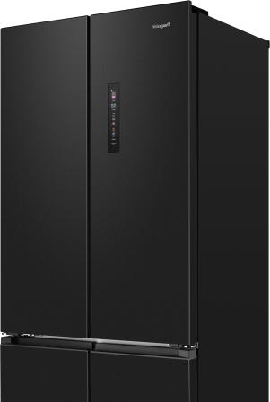   Weissgauff WFD 450 Built-in Inverter NoFrost Dark Inox