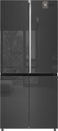     Weissgauff WCD 590 NoFrost Inverter Premium EcoFresh Inox Glass