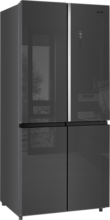     Weissgauff WCD 590 NoFrost Inverter Premium EcoFresh Inox Glass