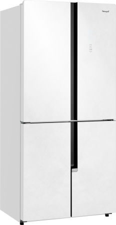     Weissgauff WCD 450 White Rock Glass NoFrost Inverter
