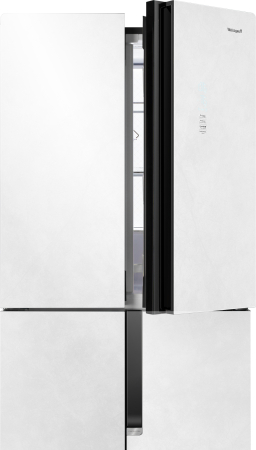     Weissgauff WCD 450 White Rock Glass NoFrost Inverter