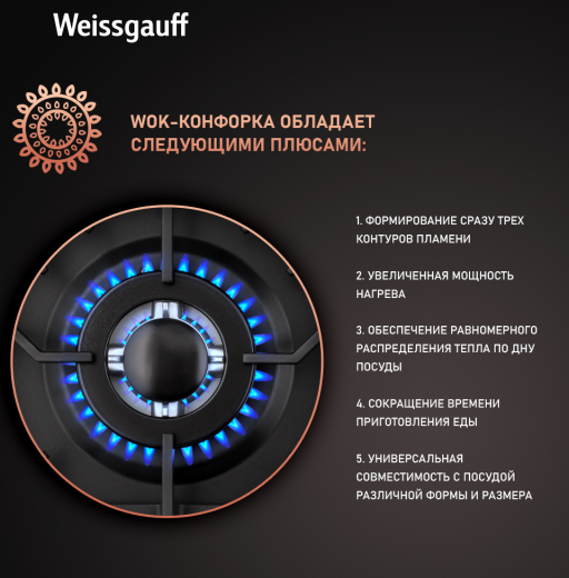 �������� ������ Weissgauff HGG 641 BEB