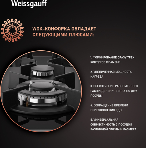 �������� ������ Weissgauff HGG 640 BGB