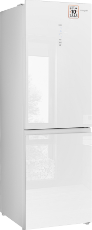     Weissgauff WRK 185 Total NoFrost Inverter White Glass