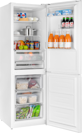     Weissgauff WRK 185 Total NoFrost Inverter White Glass