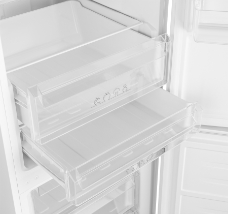     Weissgauff WRK 185 Total NoFrost Inverter White Glass