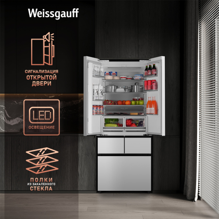  Weissgauff WFD 450 Built-in Inverter NoFrost White