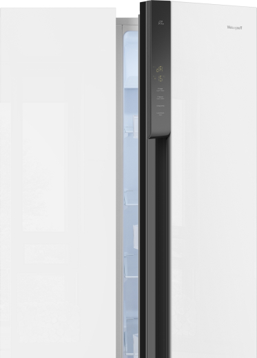 ��������������� ����������� � ���������� Weissgauff WSBS 500 Inverter NoFrost White Glass 
