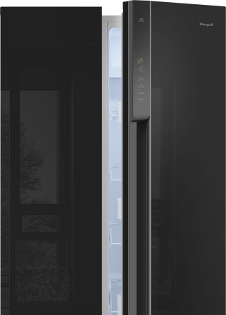     Weissgauff WSBS 500 Inverter NoFrost Black Glass