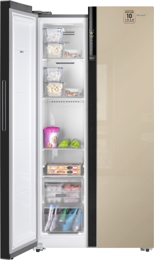 ��������������� ����������� � ���������� Weissgauff WSBS 600 BeG NoFrost Inverter