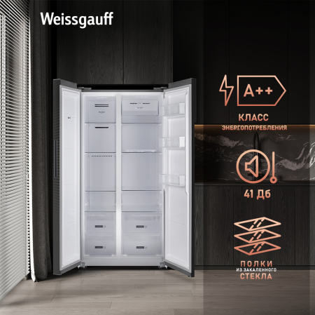     Weissgauff WSBS 600 BeG NoFrost Inverter