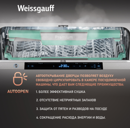      Wi-Fi,   , -   Weissgauff BDW 6150 Touch DC Inverter Wi-Fi ( 2025 )