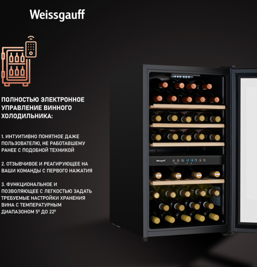 ������ ����������� Weissgauff WWC-49 DB DualZone