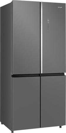     Weissgauff WCD 590 NoFrost Inverter Premium Ecofresh Bru Steel Glass