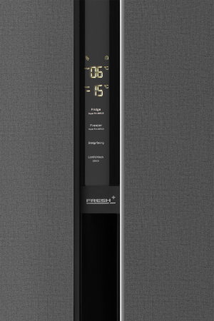     Weissgauff WSBS 600 NoFrost Inverter Bru Steel Glass