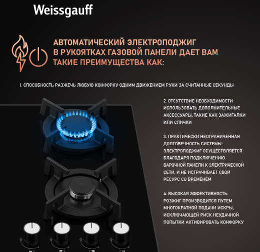 �������� ������ Weissgauff HGG 640 BGV