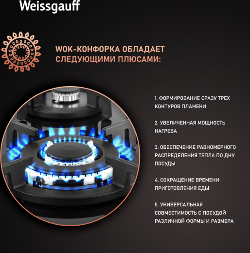 �������� ������ Weissgauff HGG 640 BGV