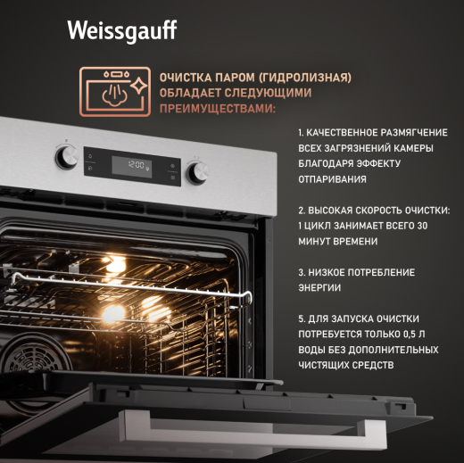 ������� ���� Weissgauff EOM 691 PDBX Steam Clean