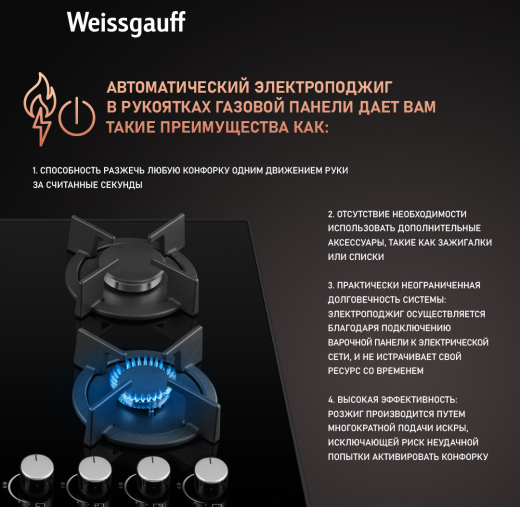 �������� ������ Weissgauff HGG 640 BG Nano Glass