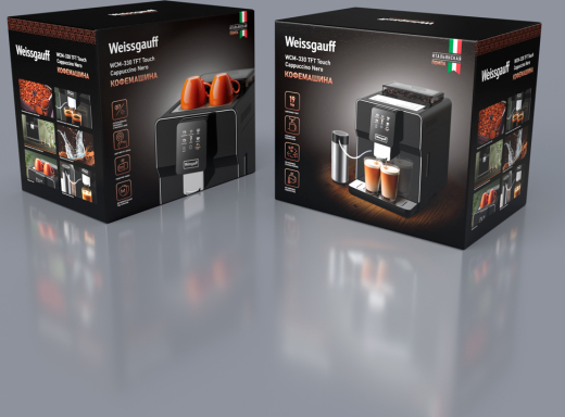 ���������� Weissgauff WCM-330 TFT Touch Cappuccino Nero