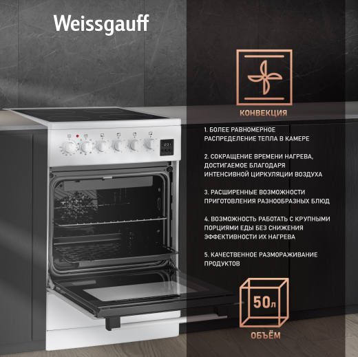 ������������� ����� Weissgauff WES E2V16 WE