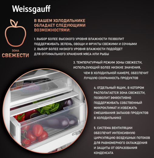 ������������ ����������� � ���������� Weissgauff WRKI 195 WLF