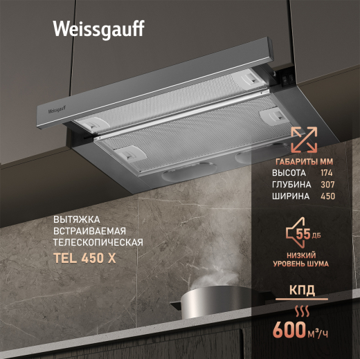 �������� ������������ ������� Weissgauff TEL 450 X