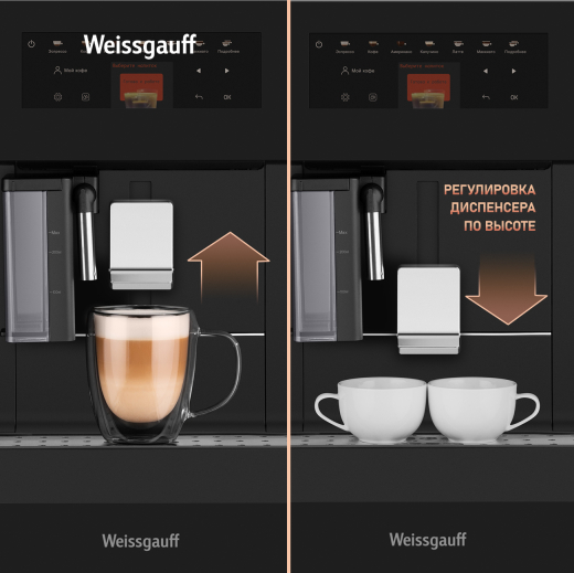 ������������ ���������� Weissgauff WCMI-576 Touch Cappuccino