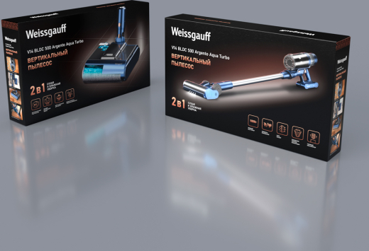 ������������ ������������ ������� ����� � ������� ������ (2 � 1) Weissgauff V14 BLDC 500 Argento Aqua Turbo