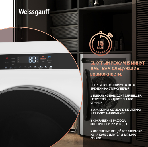 ���������� ������ � ������, ���������� � ����� Weissgauff WMD 45148 Inverter Steam