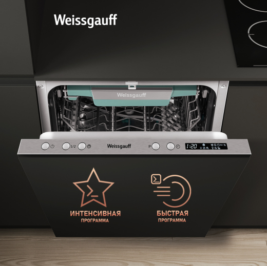 ������������ ������������� ������ � ����� �� ���� Weissgauff BDW 4543 D (����������� 2025 ����)