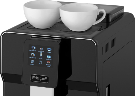  Weissgauff WCM-330 TFT Touch Cappuccino Nero