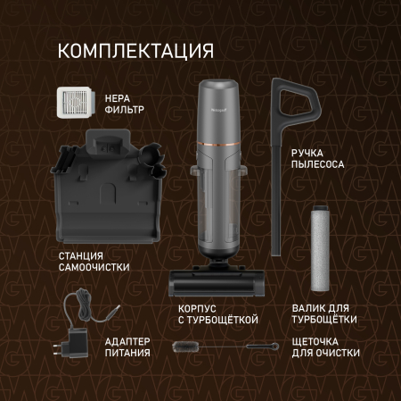        (2  1) Weissgauff V13 BLDC 200 Graphite AquaPro
