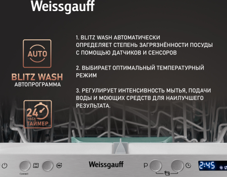      Wi-Fi,   , -   Weissgauff BDW 4533 Wi-Fi Inverter Autoopen