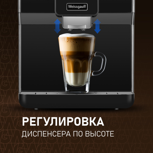 ���������� Weissgauff WCM-330 TFT Touch Cappuccino Nero