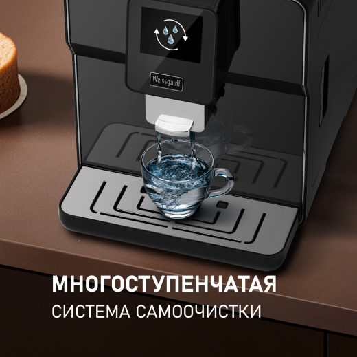���������� Weissgauff WCM-330 TFT Touch Cappuccino Nero