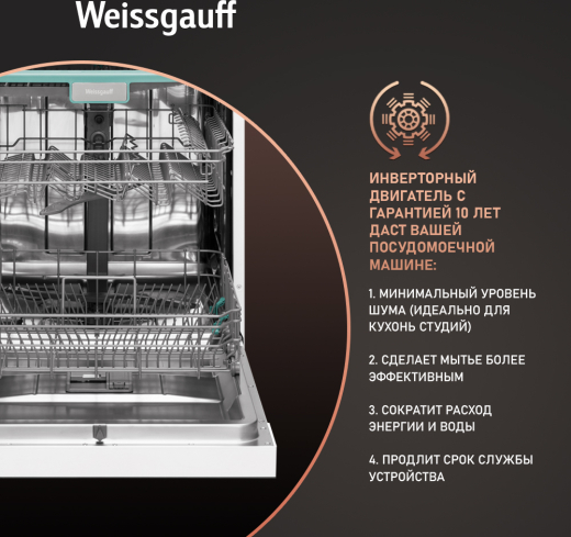 ������������� ������ � ����-����������� � ���������� Weissgauff DW 6038 Inverter Touch