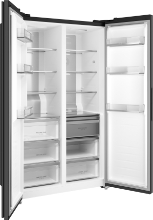     Weissgauff WSBS 1036 Inverter NoFrost Premium Dark Inox